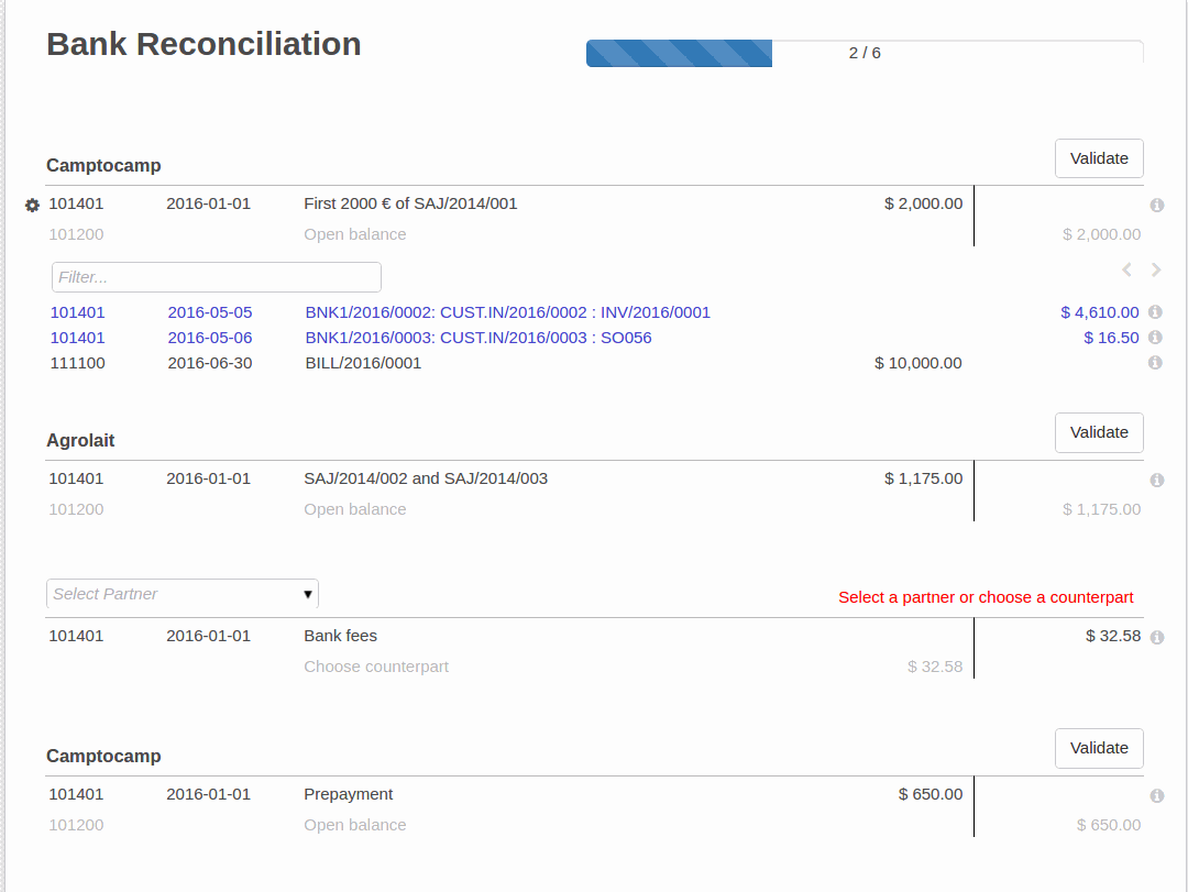 account transparency and traceability